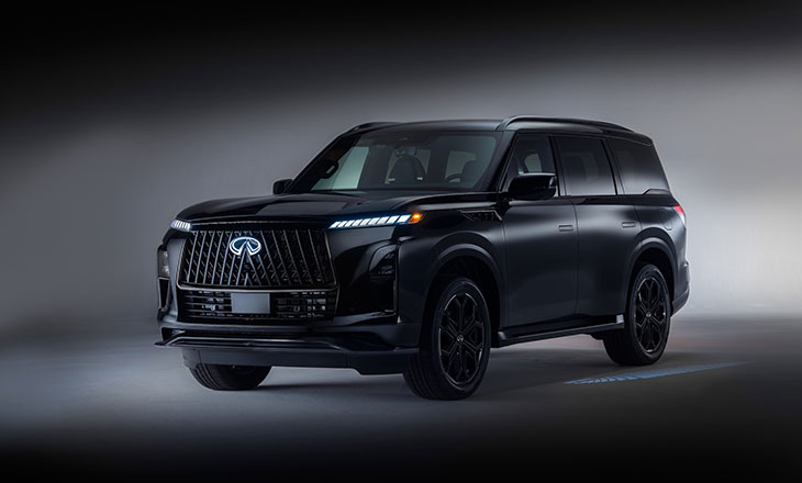 إنفينيتي QX80 الجديدة كلياً سيارة متطورة وتصميم جريء بطراز SPORT للمرة الأولى
